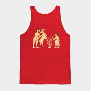 Sumerian father and son sacrament Tank Top